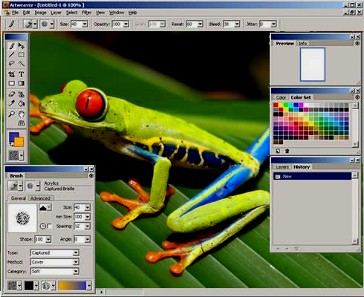 Artweaver: Telecharger logiciel montage photo gratuit